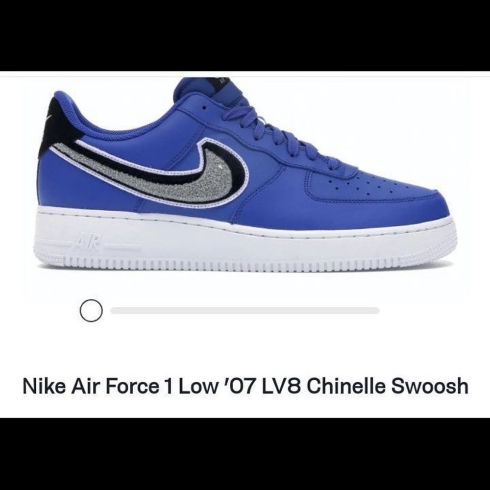 Nike Air Force 1 Low 07 LV8 3D Game Royal M 11.5 - Picture 4 of 12